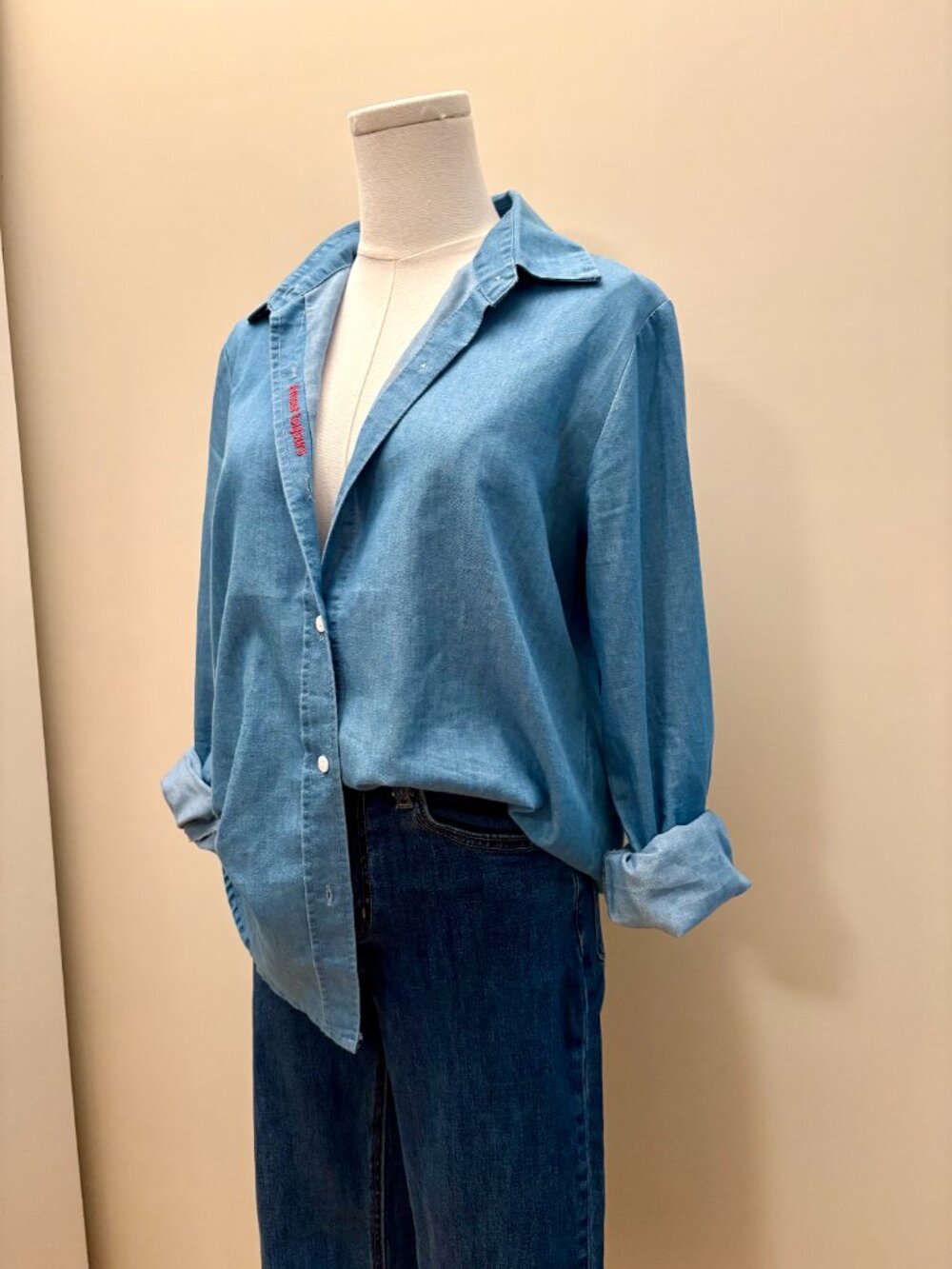Blue Denim Oliver Shirt - Picture 5 of 5